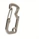 Карабін з нержавіючої сталі Steel D-Shape Carabiner 110 фото 4