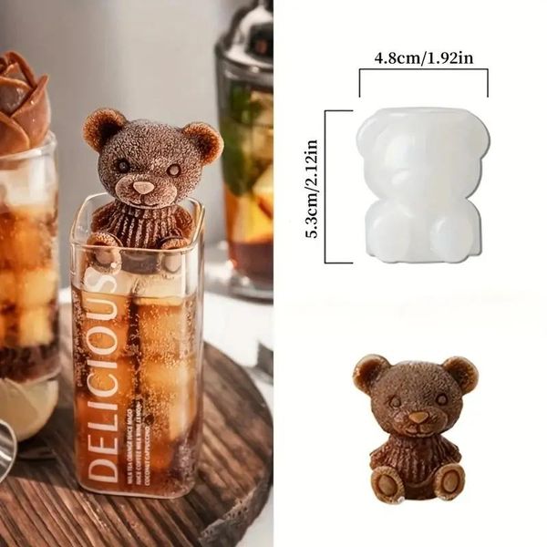 Форма для льоду ведьмідь Teddy  125 фото