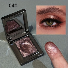Тіні для повік із блискітками Herorange, відтінок 04 Brown Glow