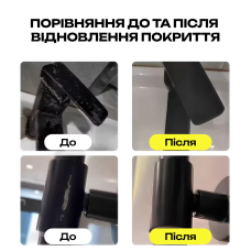 Карандаш для реставрации металла, Черный