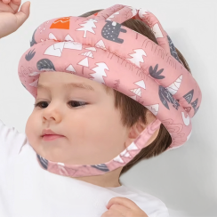 Шолом захисний дитячий м'який, Персиковий