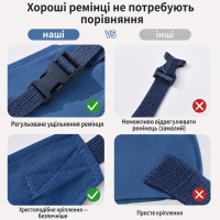 Портативний дитячий стільчик, Синій