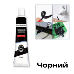 Рідка ізолента для проводів Automotive Doctor KJM, Водонепроникна, Термостійка, 10 мл, Чорна