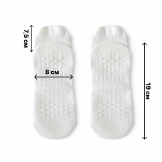 Шкарпетки для йоги та пілатесу, короткі, дихаючі, Yoga Sports 35-41 Білі