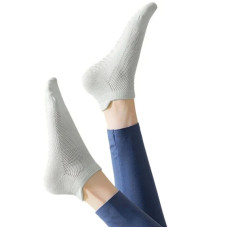Шкарпетки для йоги та пілатесу, короткі, дихаючі, Yoga Sports 35-41 Білі