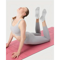 Шкарпетки для йоги та пілатесу, короткі, дихаючі, Yoga Sports 35-41 Білі