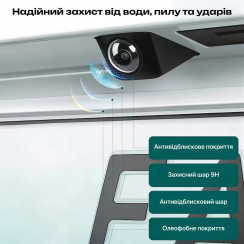 Захисне скло для об'єктива камери заднього виду автомобіля прозоре 5 шт