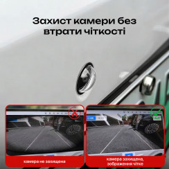 Захисне скло для об'єктива камери заднього виду автомобіля прозоре 5 шт