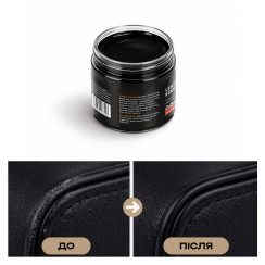 Фарба для обробки краю шкіри Leather edge oil, Чорна