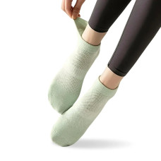 Шкарпетки для йоги та пілатесу, короткі, дихаючі, Yoga Sports 35-41 Зелені