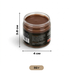 Фарба для обробки краю шкіри Leather edge oil, Світло-Коричнева