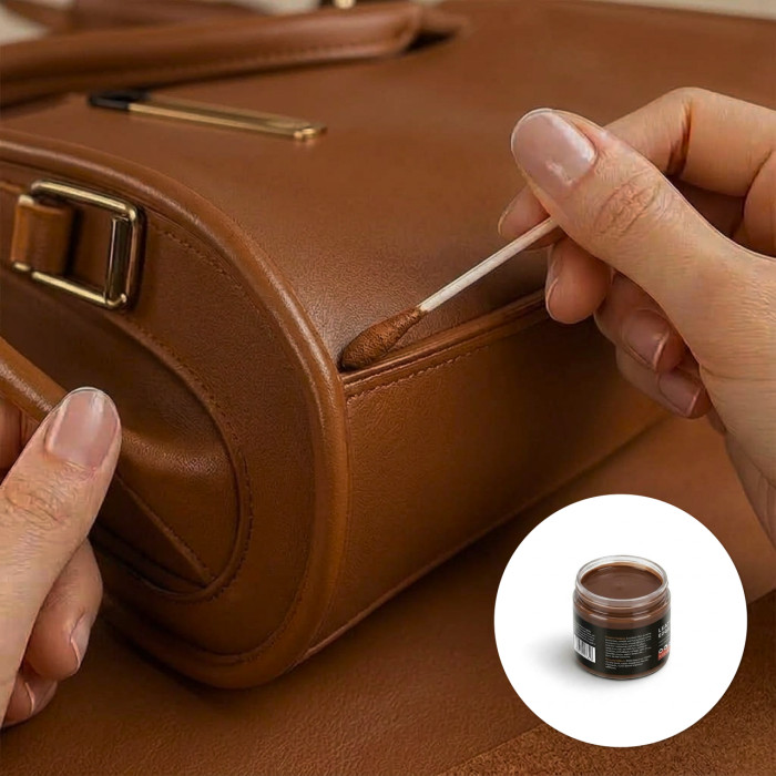 Фарба для обробки краю шкіри Leather edge oil, Світло-Коричнева
