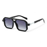 Очки солнцезащитные Jet Black с защитным футляром в подарок