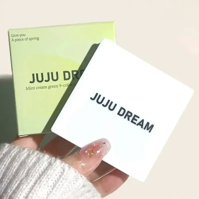 JUJU DREAM "Mint" cream green — палетка теней для глаз
