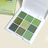 JUJU DREAM "Mint" cream green — палетка теней для глаз