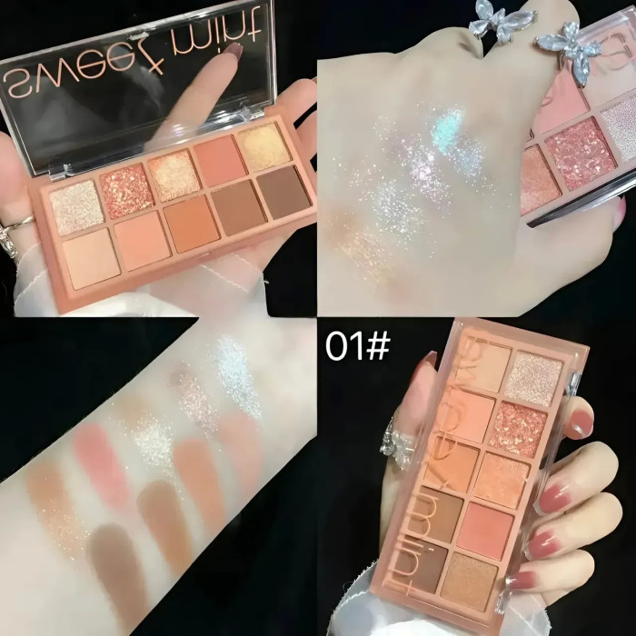 Палетка теней для макияжа Sweet Mint #1