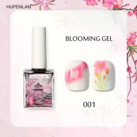 Набор из 6 цветов Hufenlan Blooming Gel для нейл-арта с акварельным эффектом