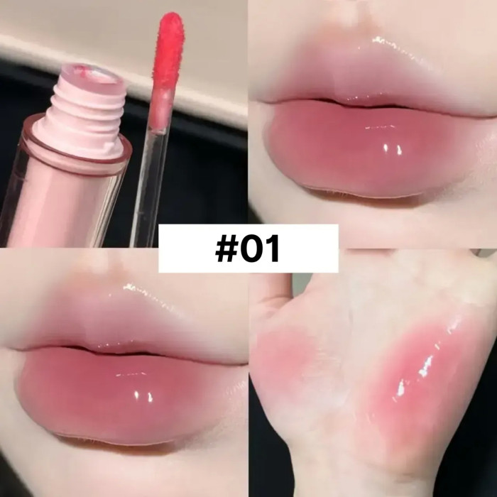 Блиск-тінт для губ HERORANGE Water Light, відтінок 01 Peach 