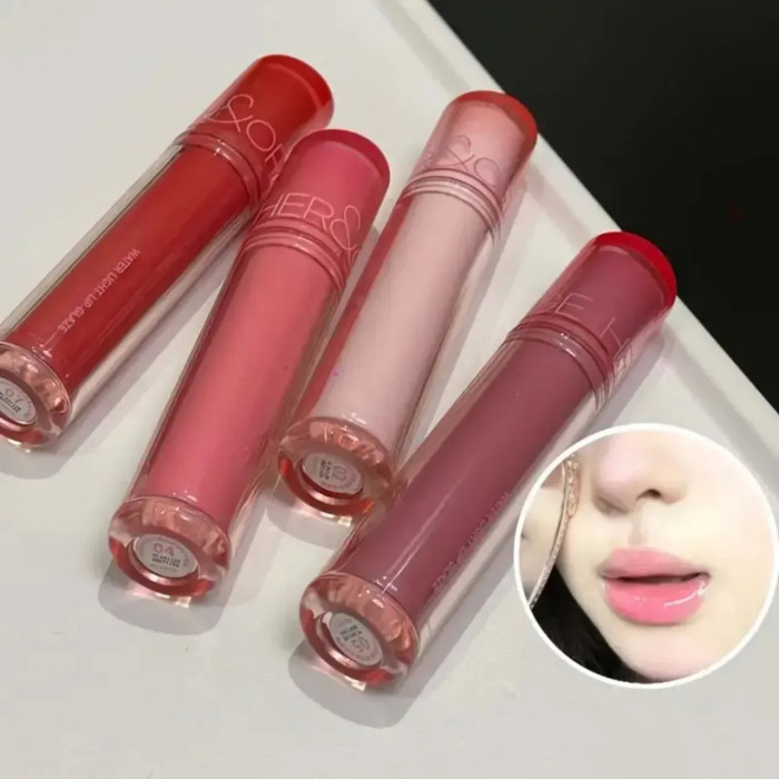 Блеск-тинт для губ HERORANGE Water Light 05 Wild Strawberry