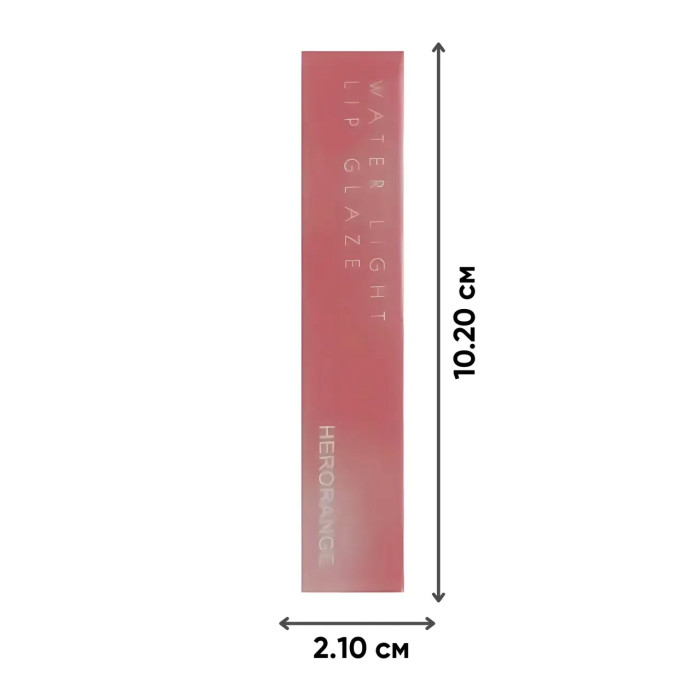 Блиск-тінт для губ HERORANGE Water Light, відтінок 07 Cranberry