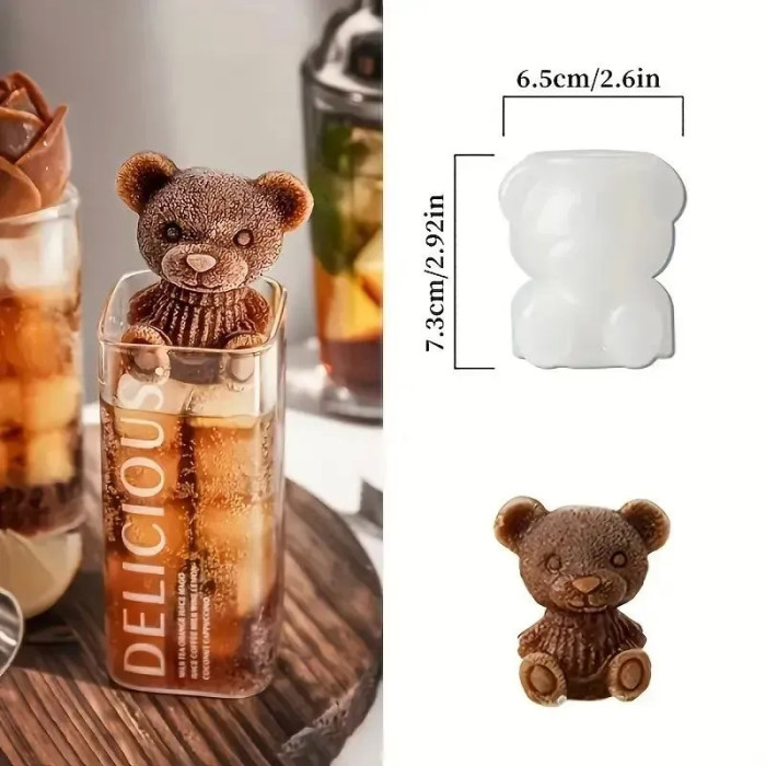Форма для льда медведь Teddy