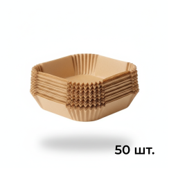 50 шт Пергаментні силіконізовані форми для аерогрилю мультипечі