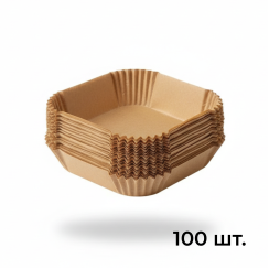 100 шт Пергаментні силіконізовані форми для аерогрилю мультипечі