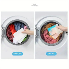 Серветки для одночасного прання кольорової та білої білизни Absorbent Paper 50 штук