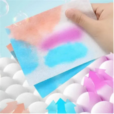 Серветки для одночасного прання кольорової та білої білизни Absorbent Paper 50 штук