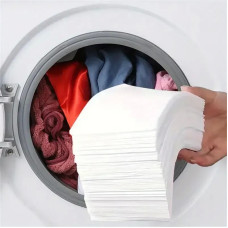 Серветки для одночасного прання кольорової та білої білизни Absorbent Paper 50 штук
