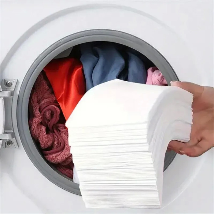 Серветки для прання Absorbent Paper, 50 штук