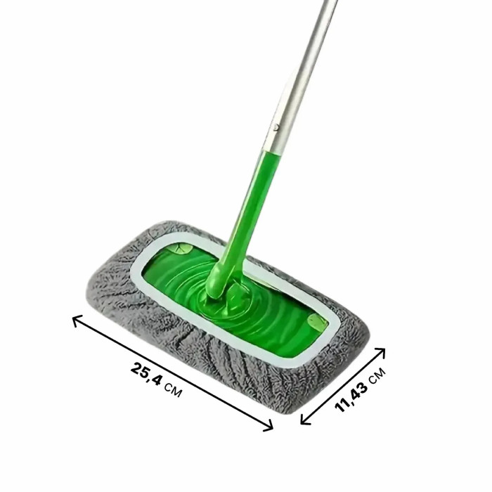 Набор из 2 шт. сменных махровых насадок для швабры Swiffer мопа на резинке