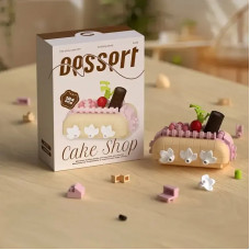 Мініконструктор "Pink Cloud Eclairs" Cake Shop — 184 деталі