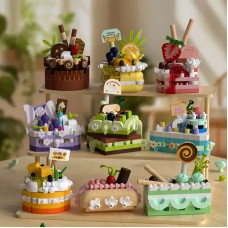 Мініконструктор "Pink Cloud Eclairs" Cake Shop — 184 деталі