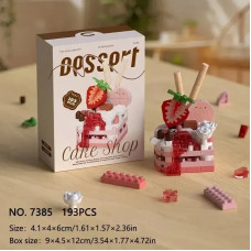 Мініконструктор "Strawberry tart" Cake Shop — 193 деталі