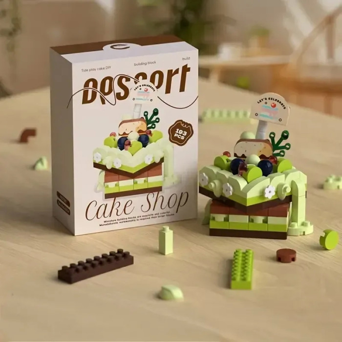Міні-конструктор «Pistachio Avalanche» Cake Shop — 193 деталі
