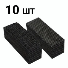 Набір прямокутних липучок на самоклеючій основі 10 штук