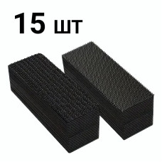 Набір прямокутних липучок на самоклеючій основі 15 штук