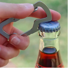 Карабін з нержавіючої сталі Steel D-Shape Carabiner