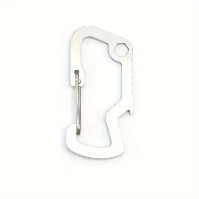 Карабін з нержавіючої сталі Steel D-Shape Carabiner
