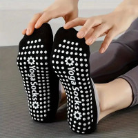 Шкарпетки для йоги та пілатесу Lakshmi Socks 35-40 Чорні