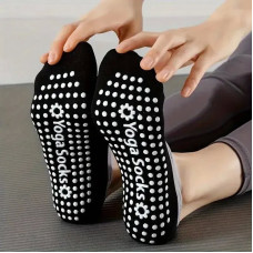 Шкарпетки для йоги та пілатесу Lakshmi Socks 35-40 Чорні