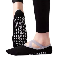 Шкарпетки для йоги та пілатесу Lakshmi Socks 35-40 Чорні