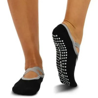 Шкарпетки для йоги та пілатесу Lakshmi Socks 35-40 Чорні