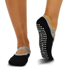 Шкарпетки для йоги та пілатесу Lakshmi Socks 35-40 Чорні