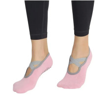 Шкарпетки для йоги та пілатесу Lakshmi Socks 35-40 Рожеві