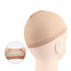 Ультратонка нейлонова шапочка для перук, бежева