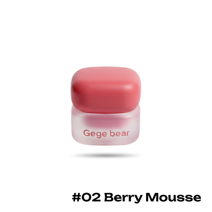 Муссовый тинт для губ и щек, Gege bear, #02 Berry Mousse