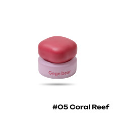 Мусовий тінт для губ та щік, Gege bear, #05 Coral Reef