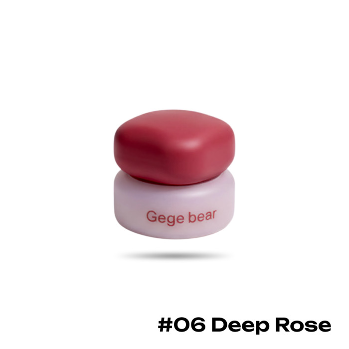 Муссовый тинт для губ и щек, Gege bear, #06 Deep Rose